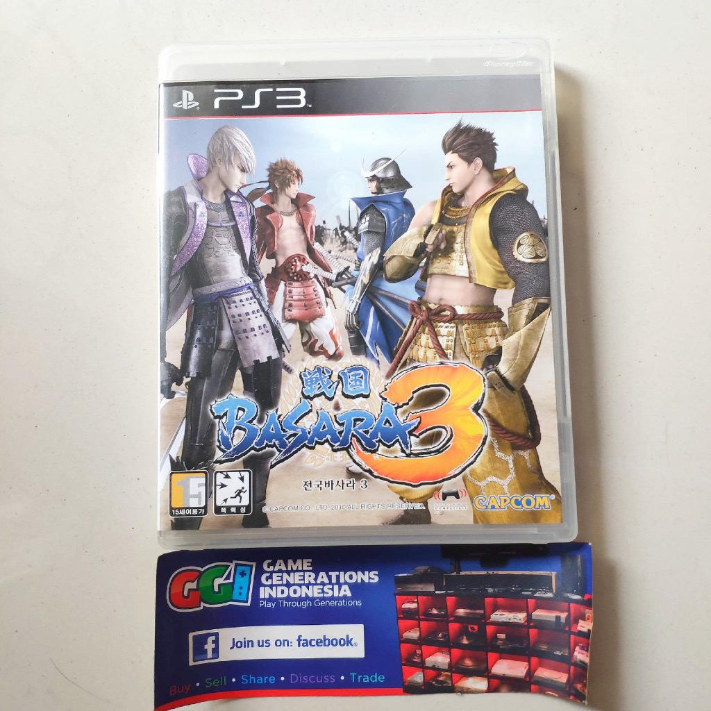 Sengoku BASARA 3 PS3 Original Game
