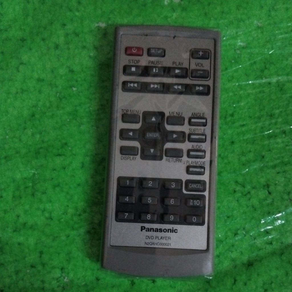 REMOTE AUDIO CAR DVD PLAYER PANASONIC
