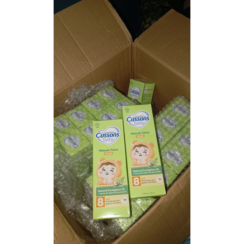 Minyak telon cussons 150ml ukuran besar paket isi 2 Murah minyak telon murah