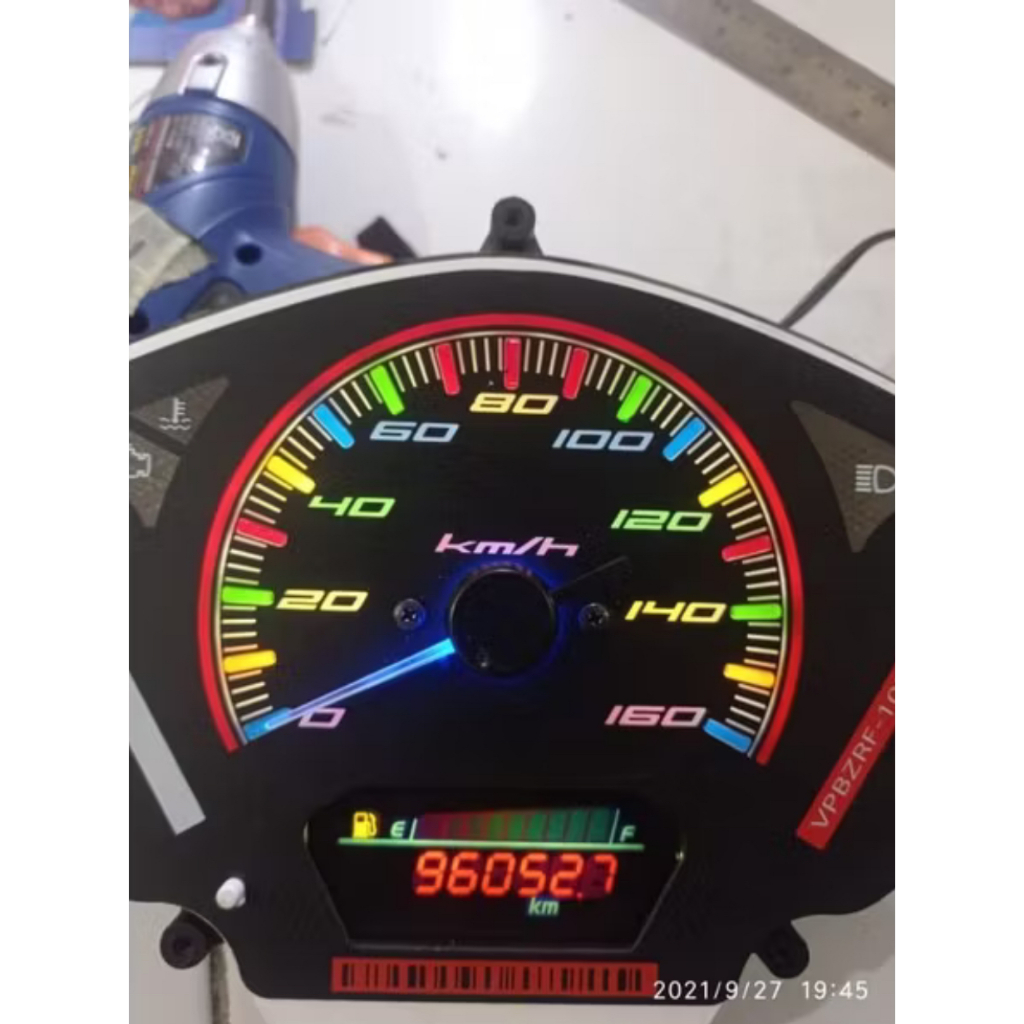 POLARIS LCD VARIO 125 old vario 125 cbs stiker lcd speedometer vario 125 old