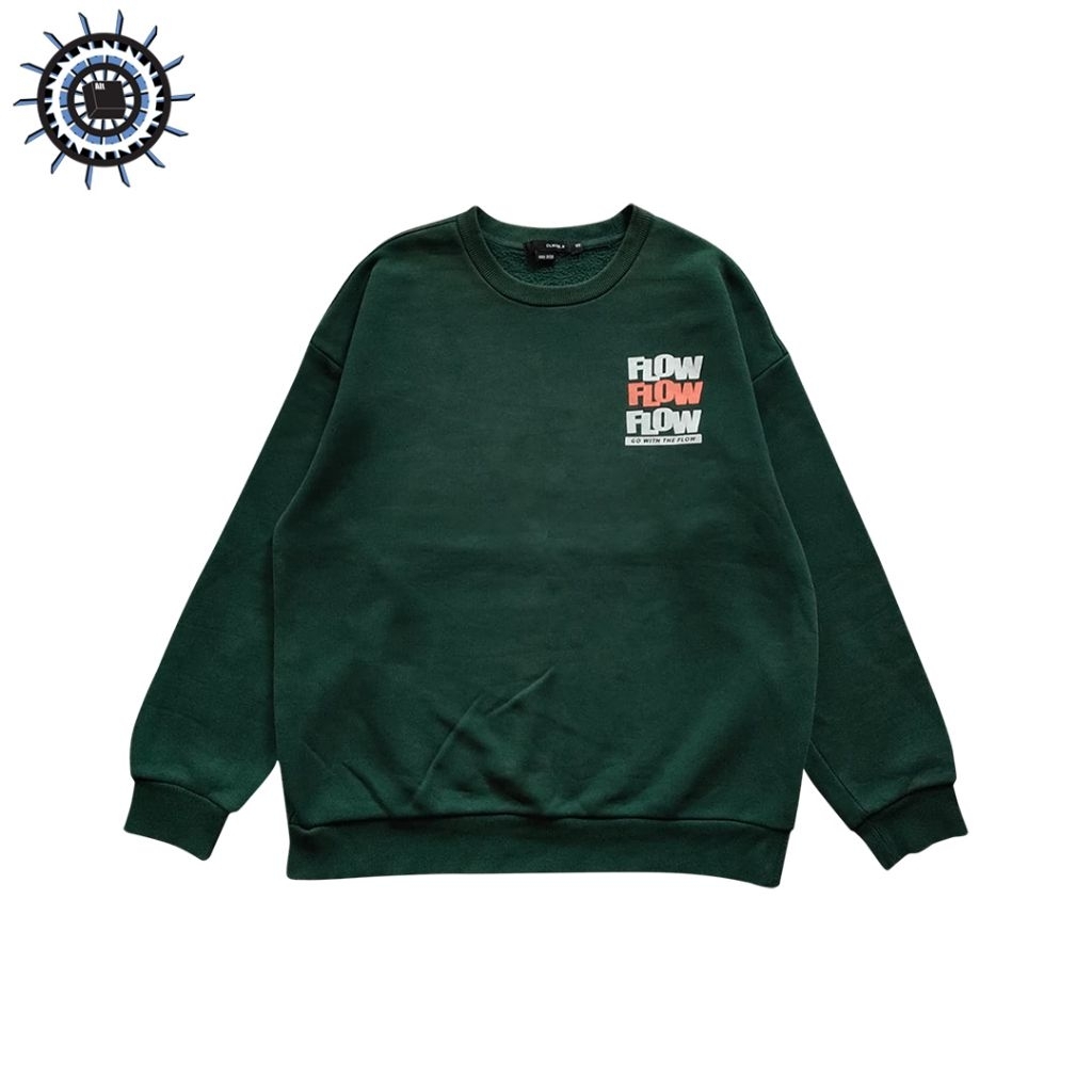 Crewneck Clride Flow Green Heavyweight