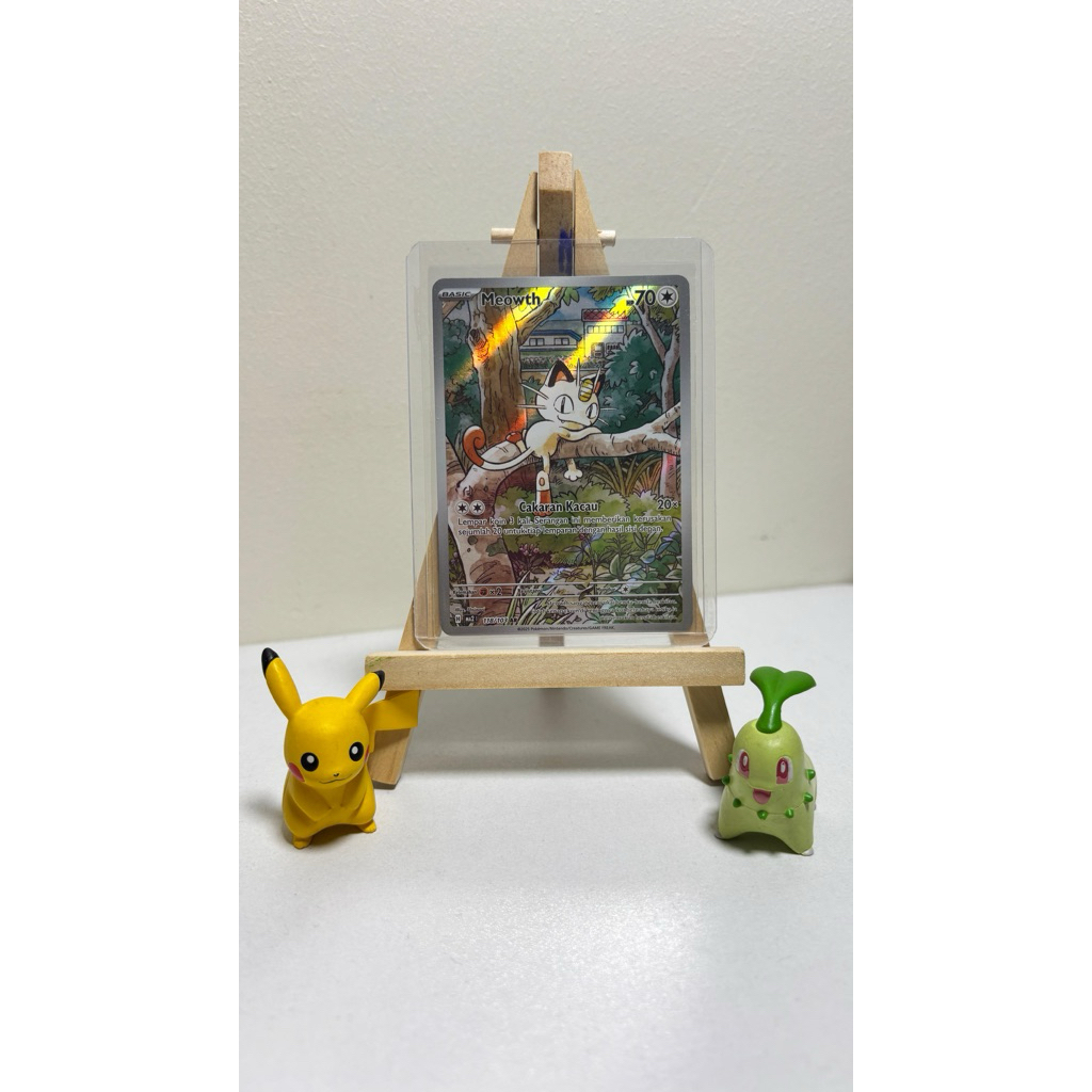 Kartu Pokemon Meowth 118/103 AR (ID)