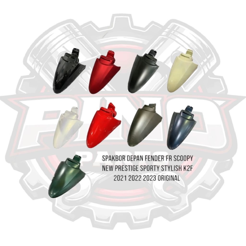 Spakbor Depan Honda Scoopy Donat 2017 2018 2019 | Fender Depan Scoopy FI New Original Style Tebal Pr