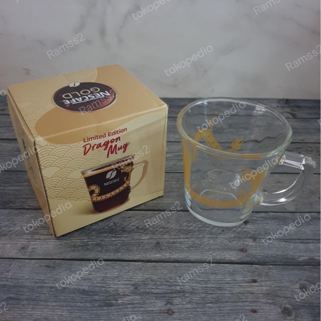 Nescafe Dragon Mug Cangkir Naga Singapore