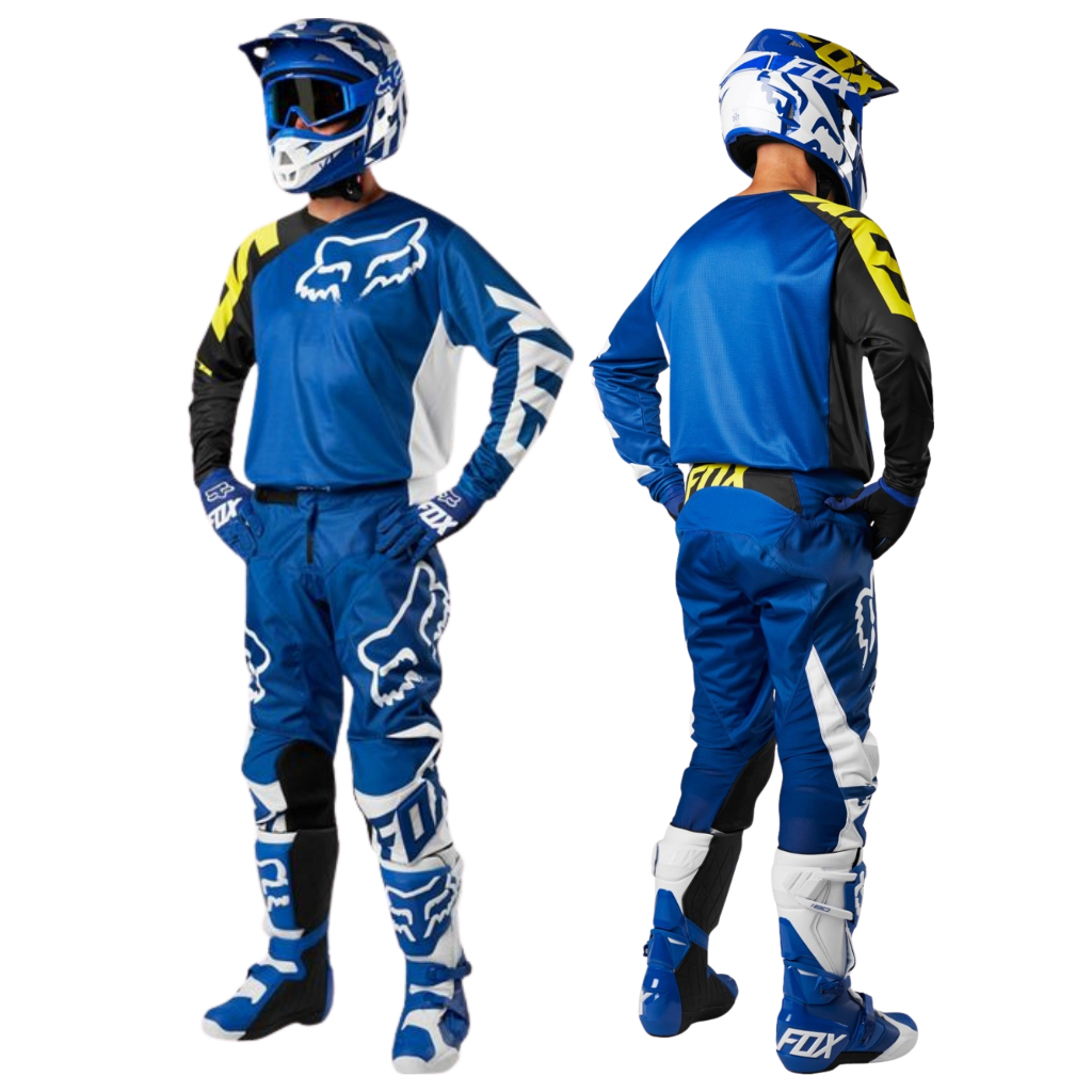 Jersey Set Fox Racing 180 Race Blue Original Fox