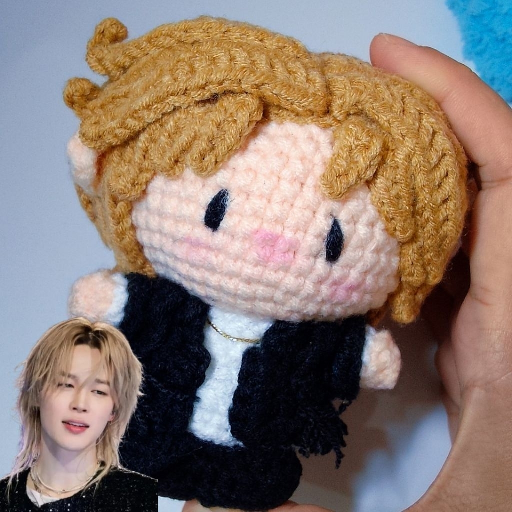 crochet doll custom |KPop | keychain | rajut | handmade