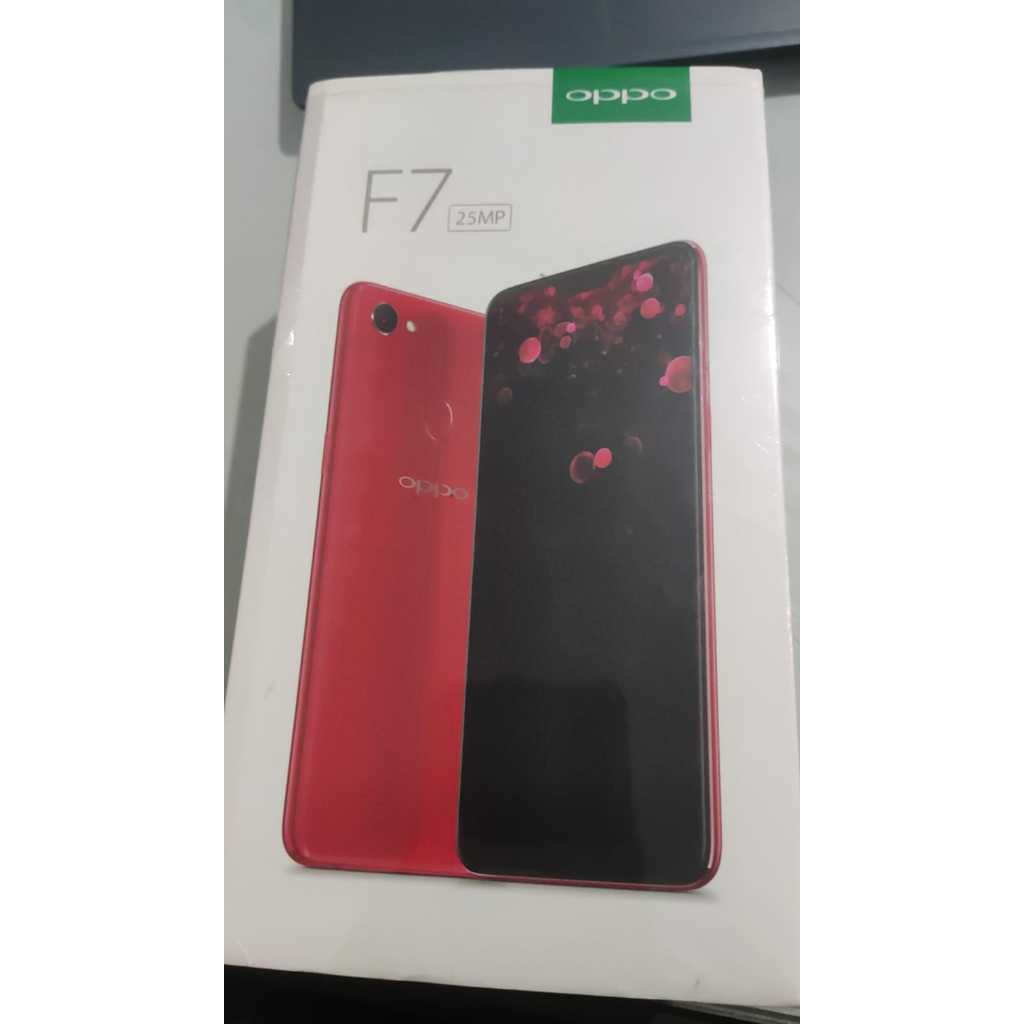 promo lebaran HP OPPO F7 4/64 SECOND NORMAL SIAP PAKAI murah DUS BOOK lengkap