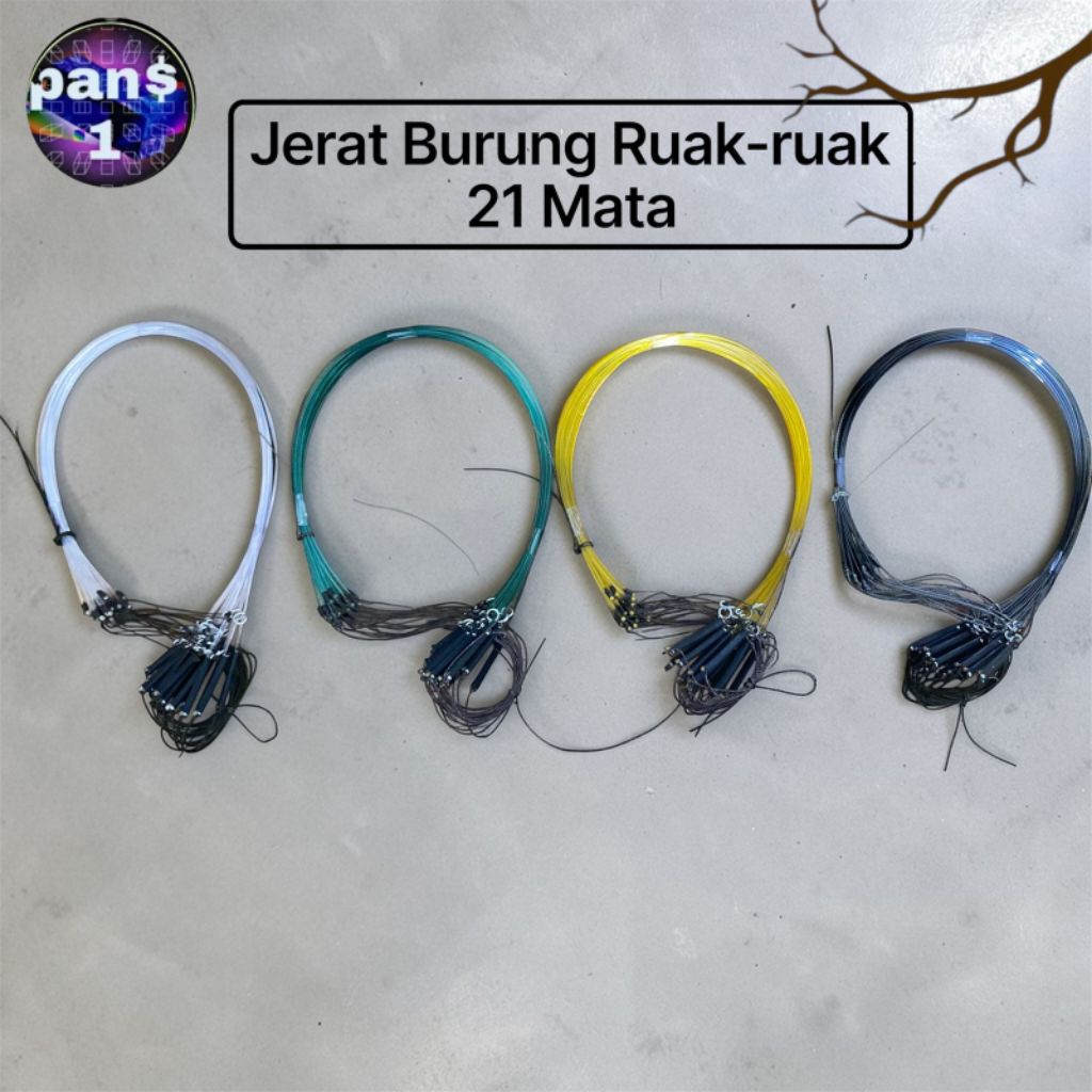jerat racik burung ruak ruak