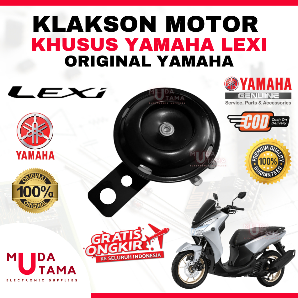 Klakson YAMAHA LEXI - ORIGINAL YAMAHA | Klakson Motor YAMAHA LEXI | Klakson LEXI Original | Klakson 