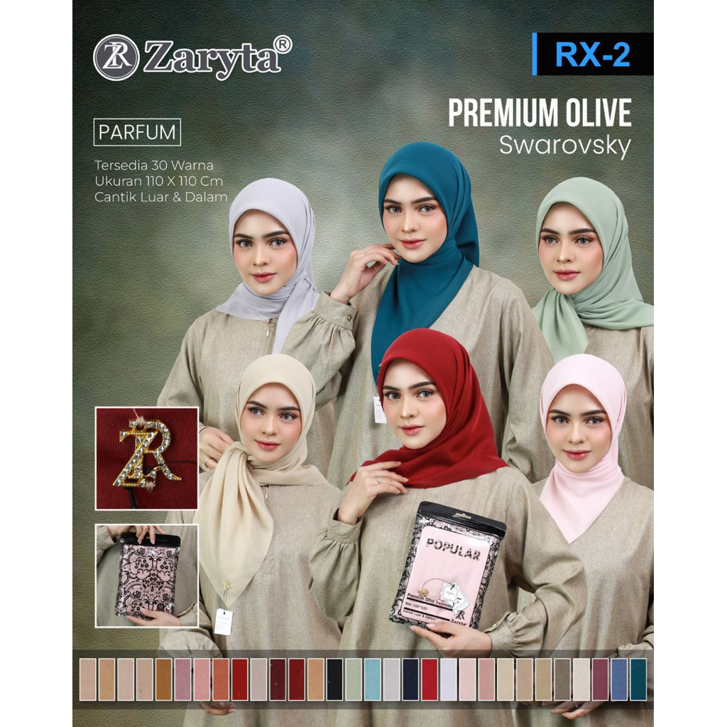 zaryta | zaryta parfum | zaryta olive | zaryta premium | zaryta premium olive | hijab zaryta | hijab