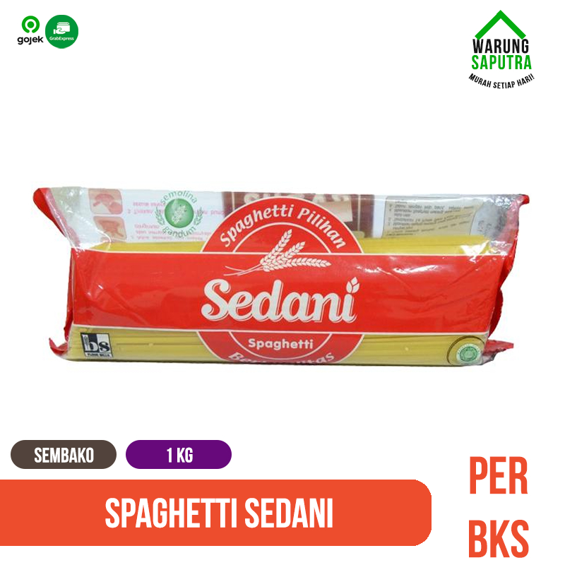 Mie Pasta Spageti / Spagheti / Spaghetti Sedani 1 kg