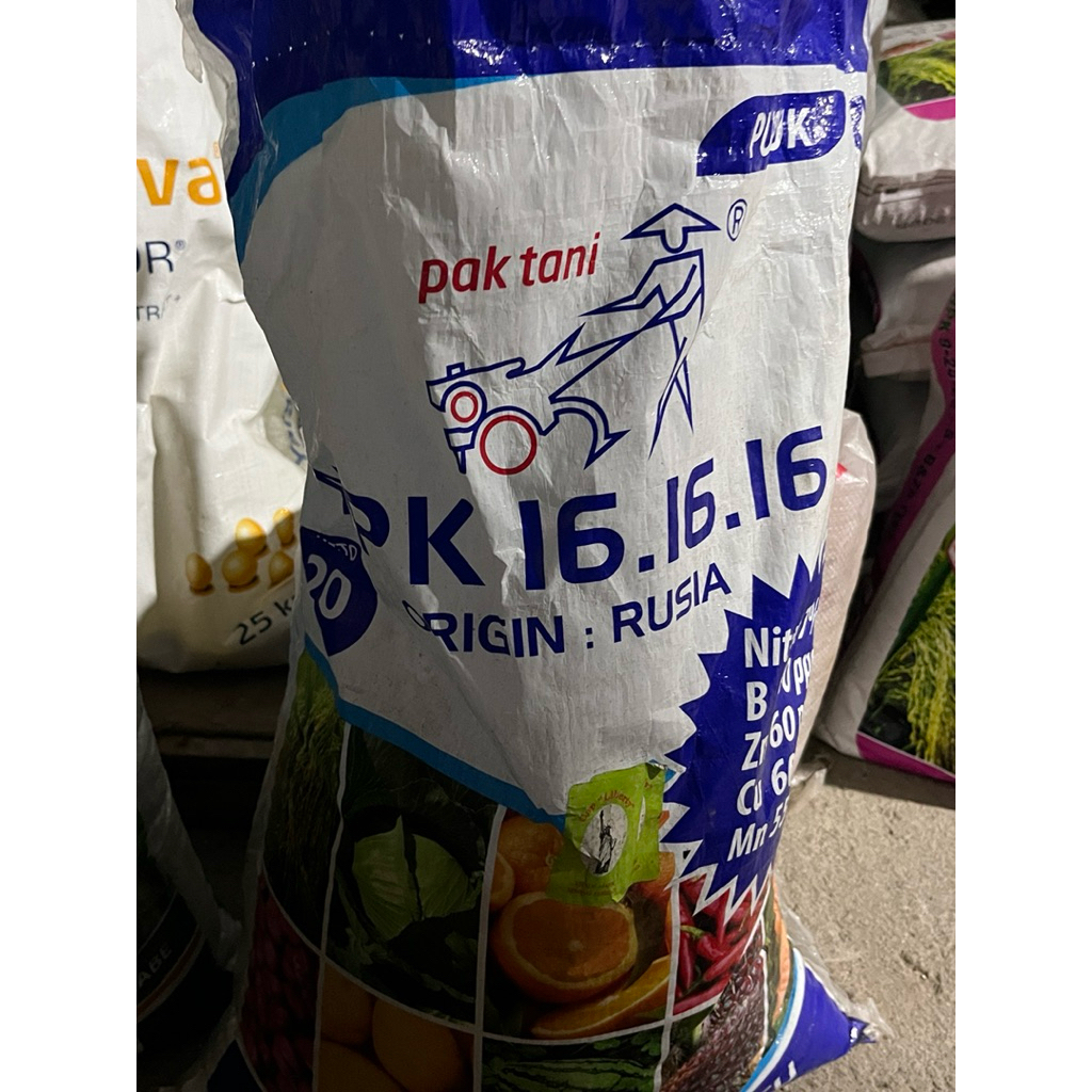 npk pak tani biru kemasan 20kg