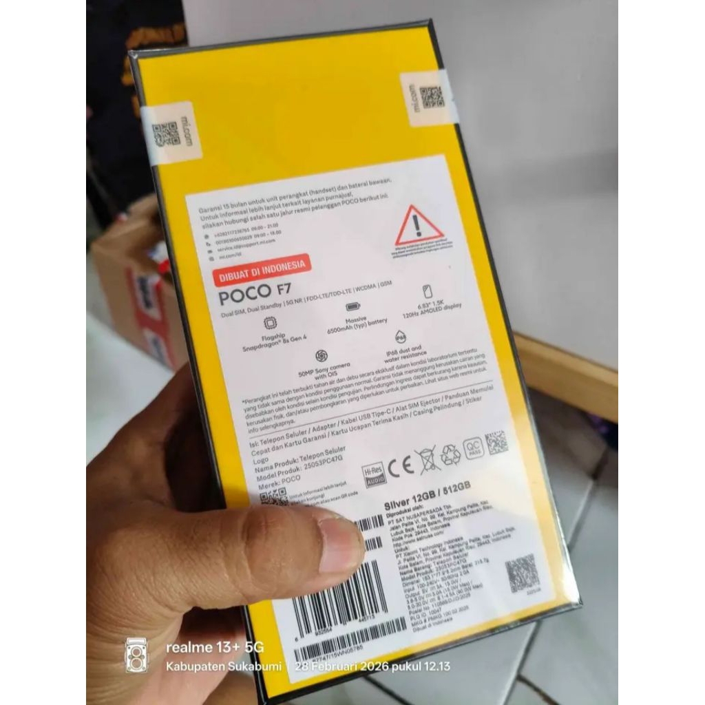 Poco F7 Pro 5G 12/512GB