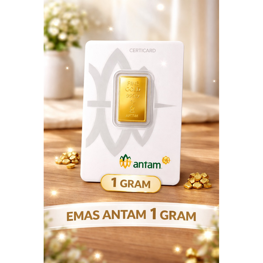 Emas Antam Logam Mulia 1 Gram