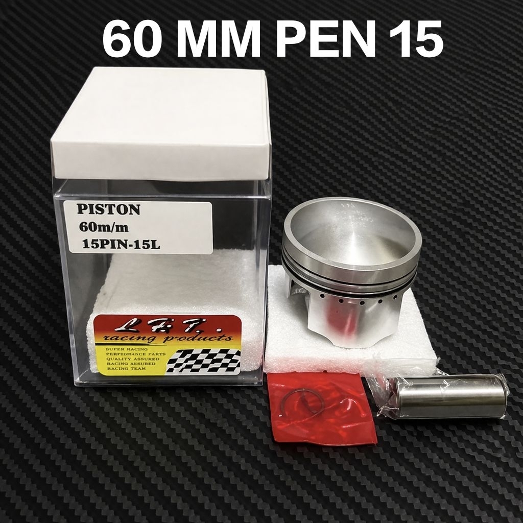 Piston LHK Seher Kit Set Pen 15 PIN 15 Ukuran 60MM  Pen 15