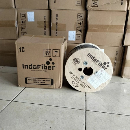 Kabel Fiber Optic Indofiber 1 core 3 Seling