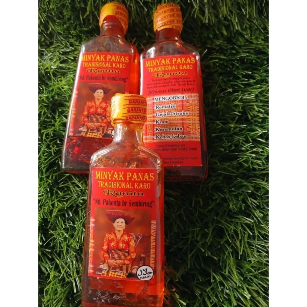 minyak karo panas minyak urut tradisional ranita