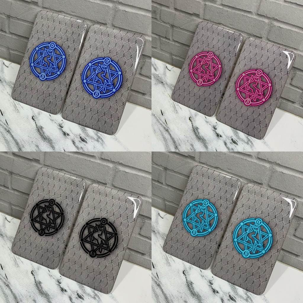 (Po) Akrilik Printing Uv Backdoor M200 Fullprint Desain Grey Variasi