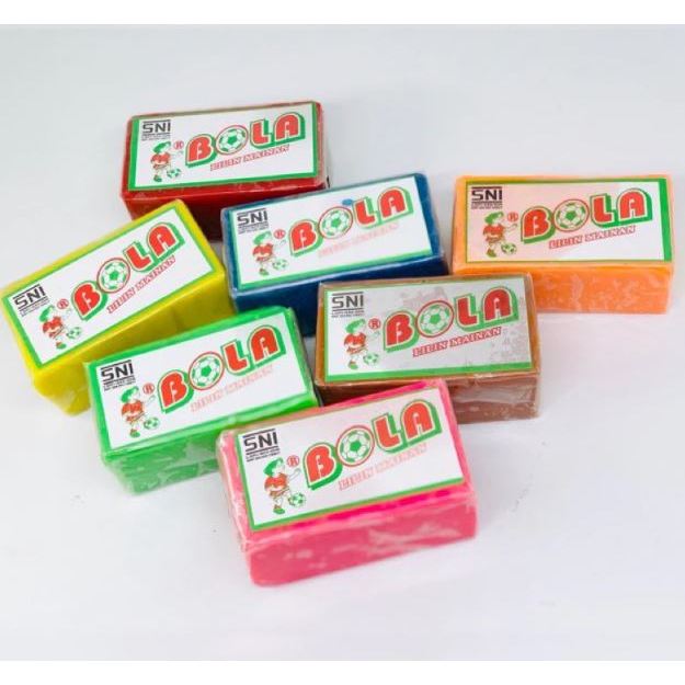 Lilin BESAR / Malam BESAR/ plastisin mainan Cap Bola ukuran sedang