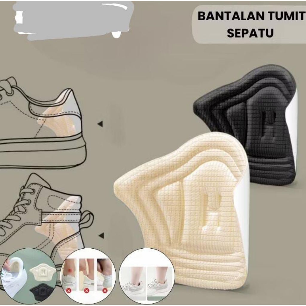 Insole Sepatu Anti Lecet - Bantalan Busa Empuk