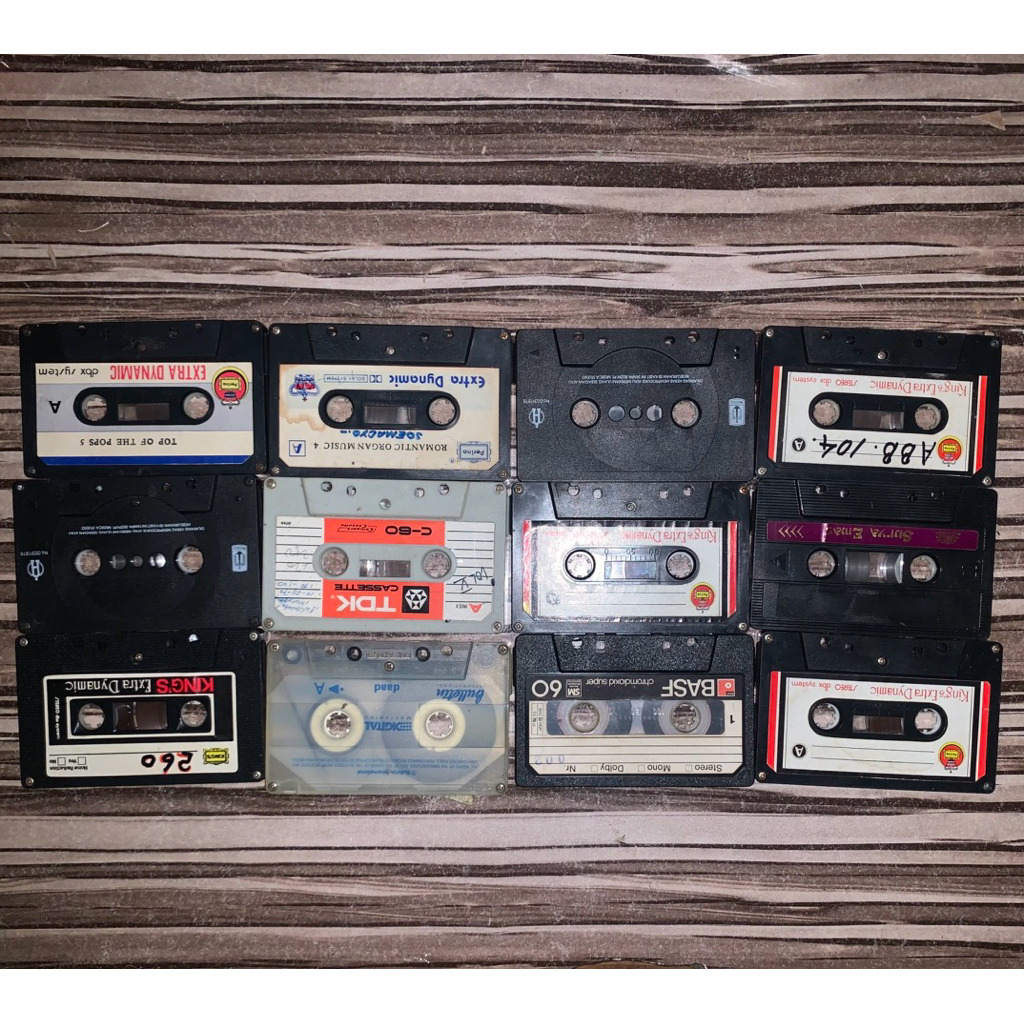 Kaset Pita tanpa cover (Random)
