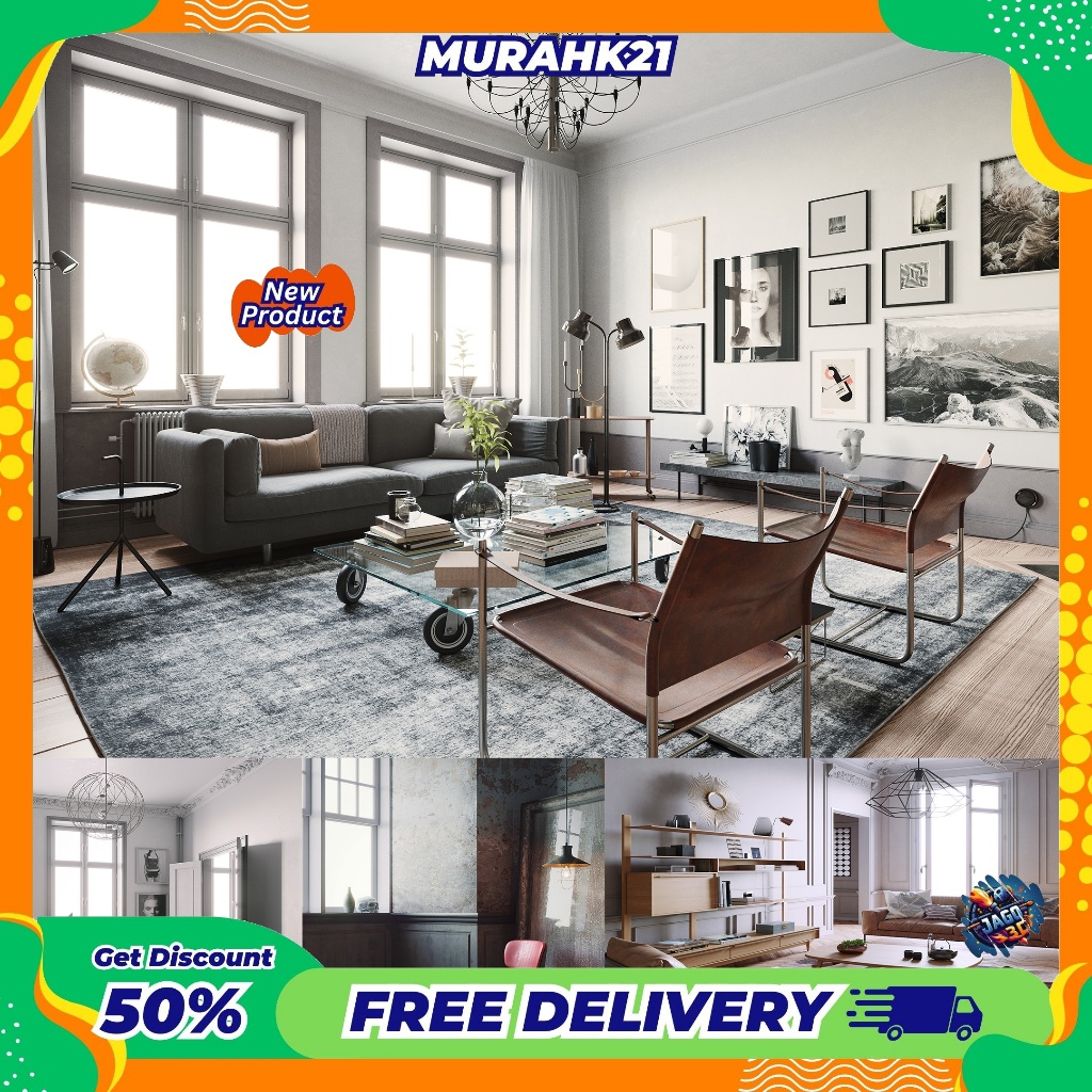 3Ds Max -  Angelo Ferretti 3D Scene interiors collection 3Ds Max Tutorial