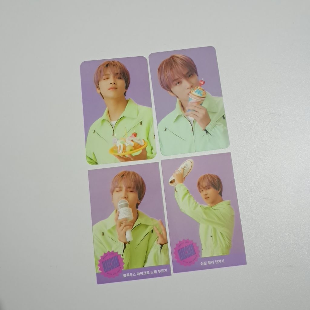 PC NCT DREAM Haechan sg 2021 official pc photocard