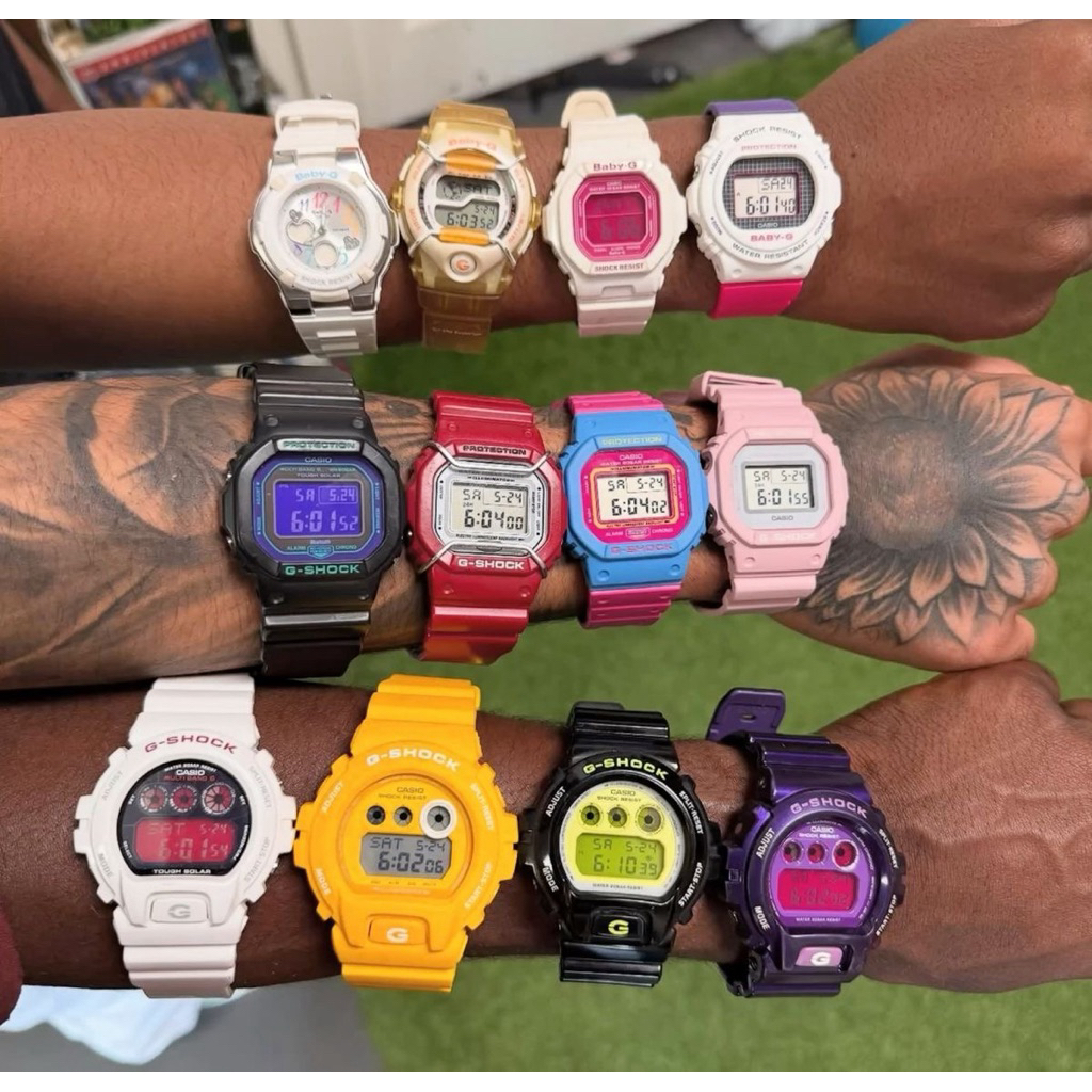 Jam Tangan Second - Casio G-Shock & Baby-G Original