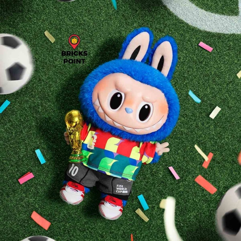 POP MART ORIGINAL LABUBU THE MONSTERS X FIFA SERIES CATCH THE WIN VINYL PLUSH DOLL