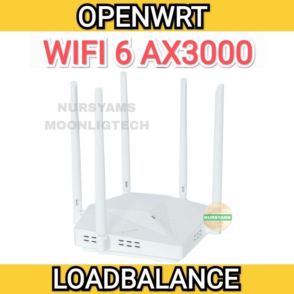 DGX21 CLT-R30B1 Router Wifi 6 AX3000 look like EDUP RT2980 AX3000 Gigabit Openwrt LoadBalance Failov