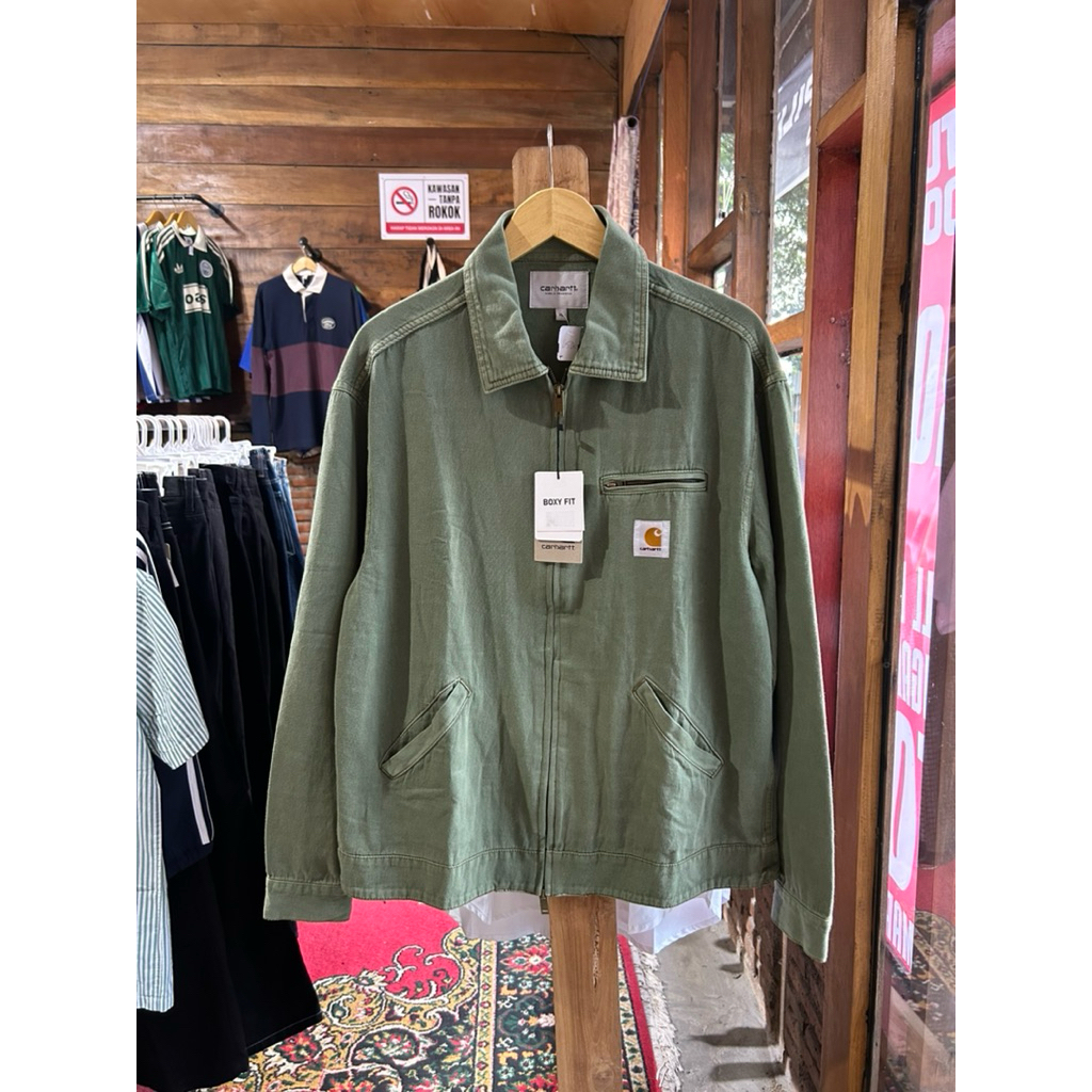 Carhartt Jacket Dedroid Green Army Original
