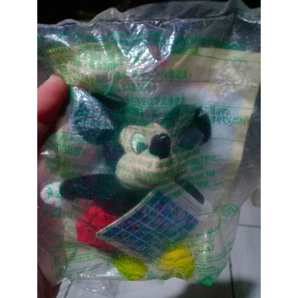 boneka kecil Mickey mouse mcd