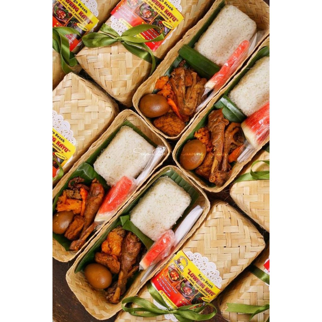 BESEK KECIL PANJANG-BOXS SOUVENIR- SOUVENI UNIK-SOUVENIR KEKINIAN-SOUVENIR BOTOLBOX NASI-RICE BOX-PA