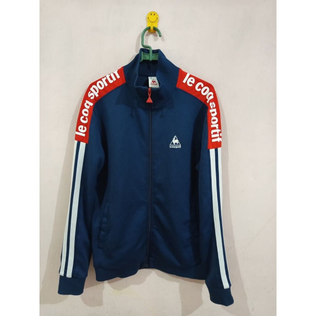 Tracktop Lecoq Navy Spellout
