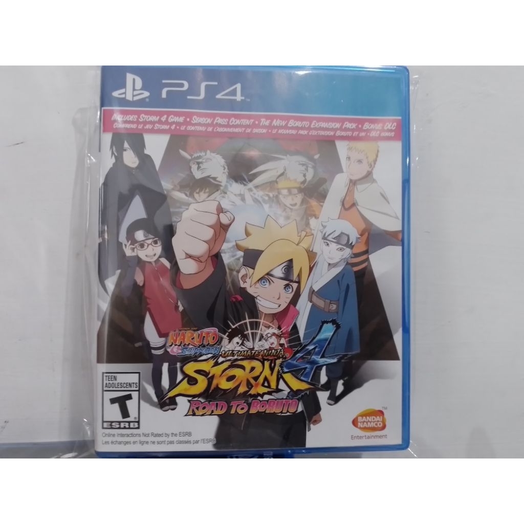 KASET BD PS4 NARUTO ROAD TO BORUTO