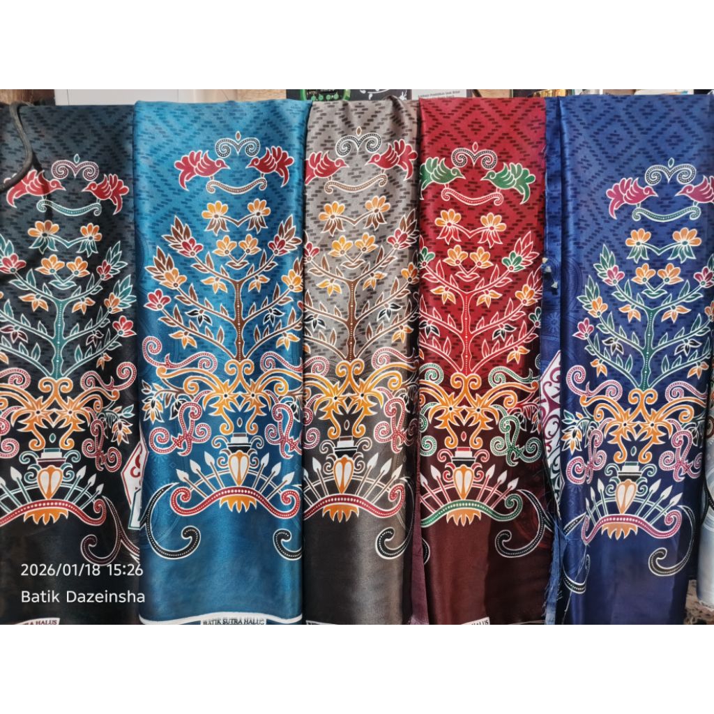 Kain batik motif khas Kalimantan Tengah