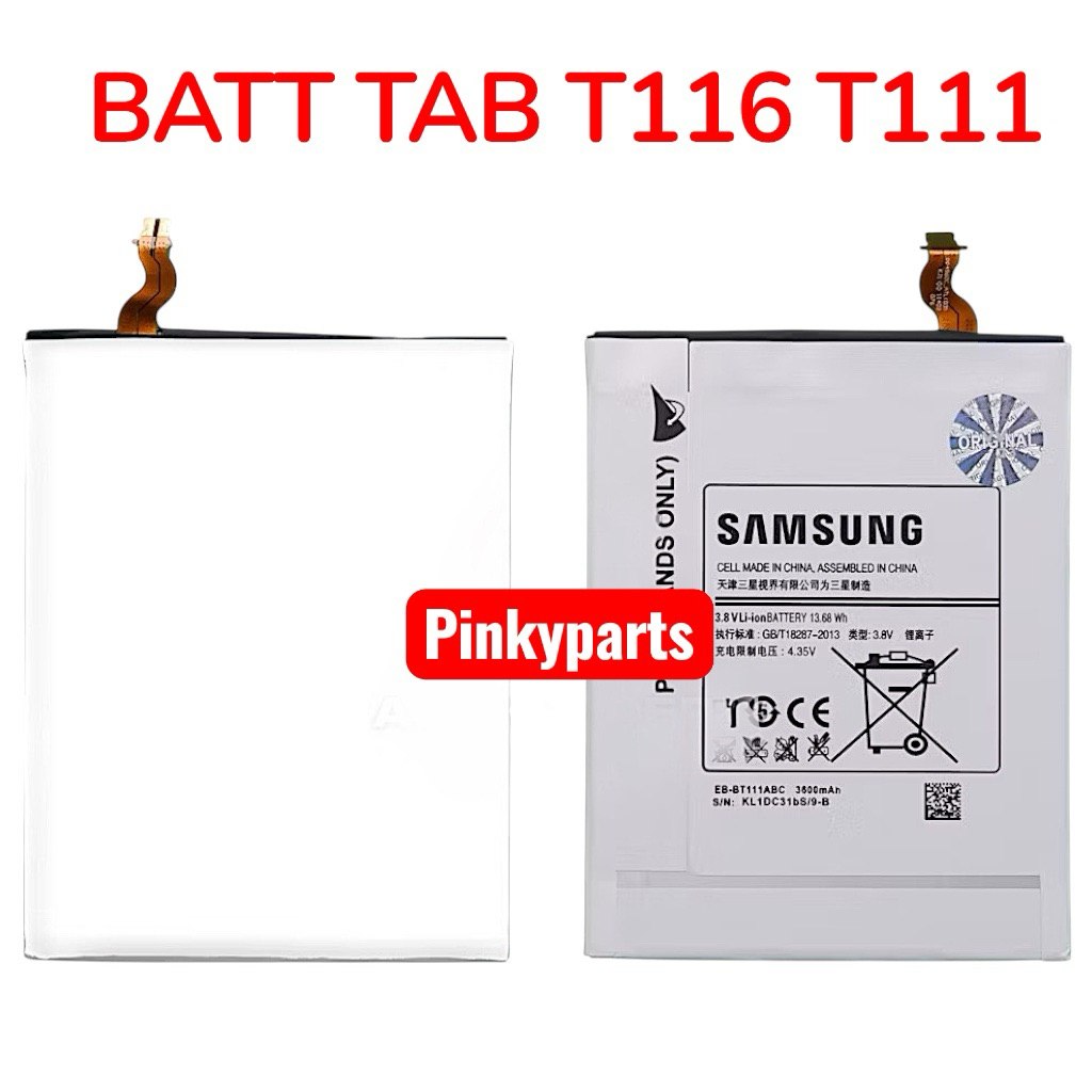 BATERAI TAB SAMSUNG T116 T111 ORIGINAL BATTERAI