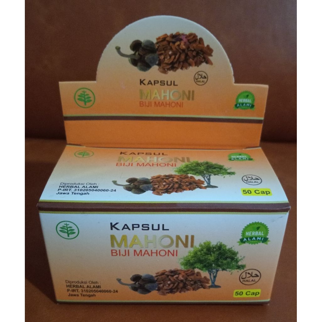 Kapsul Mahoni Biji Mahoni