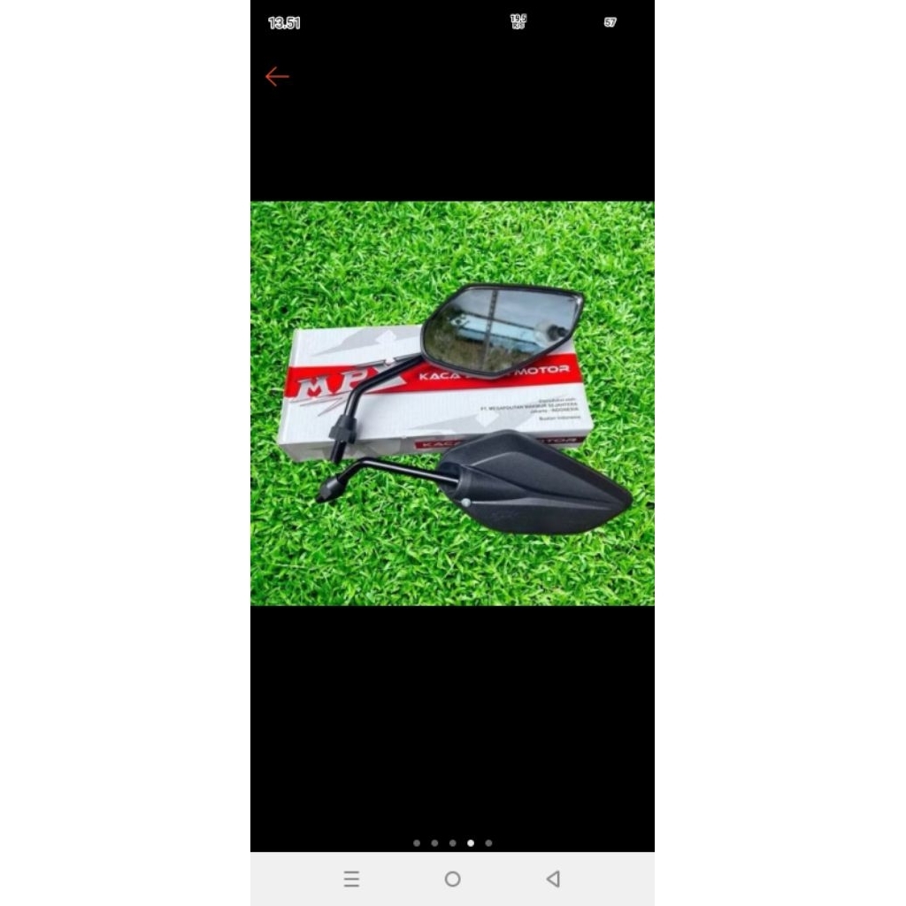 14. ‎Kaca Spion Yamaha Jupiter MX Mio NMAX Jupiter Z Burhan JTX MPX Sepasang Termurah