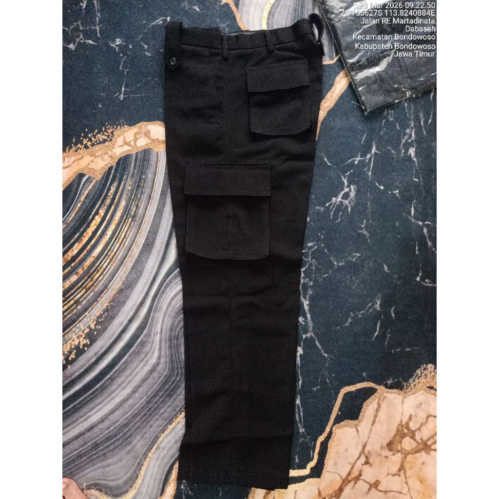 Celana PDL Polri Hitam