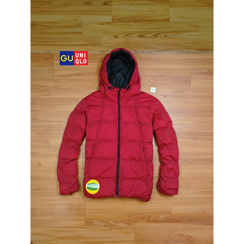 gu casual puffer padded jacket