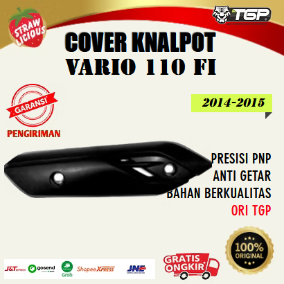 Tutup Knalpot Vario 110 FI / Tutup Knalpot Vario 110 FI / Cover Knalpot Vario 110 FI / Pelindung Kna