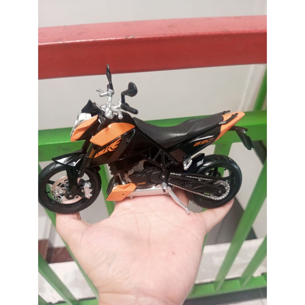 Diecast Miniatur Motorcyle KTM 250 Duke mainan anak murah