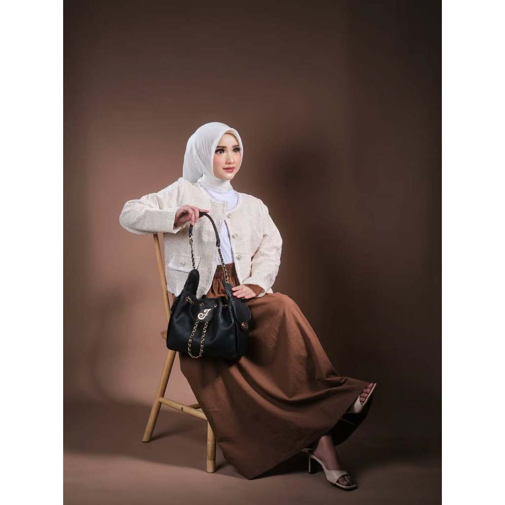 AMOR BAG BY JINGGA SCARF