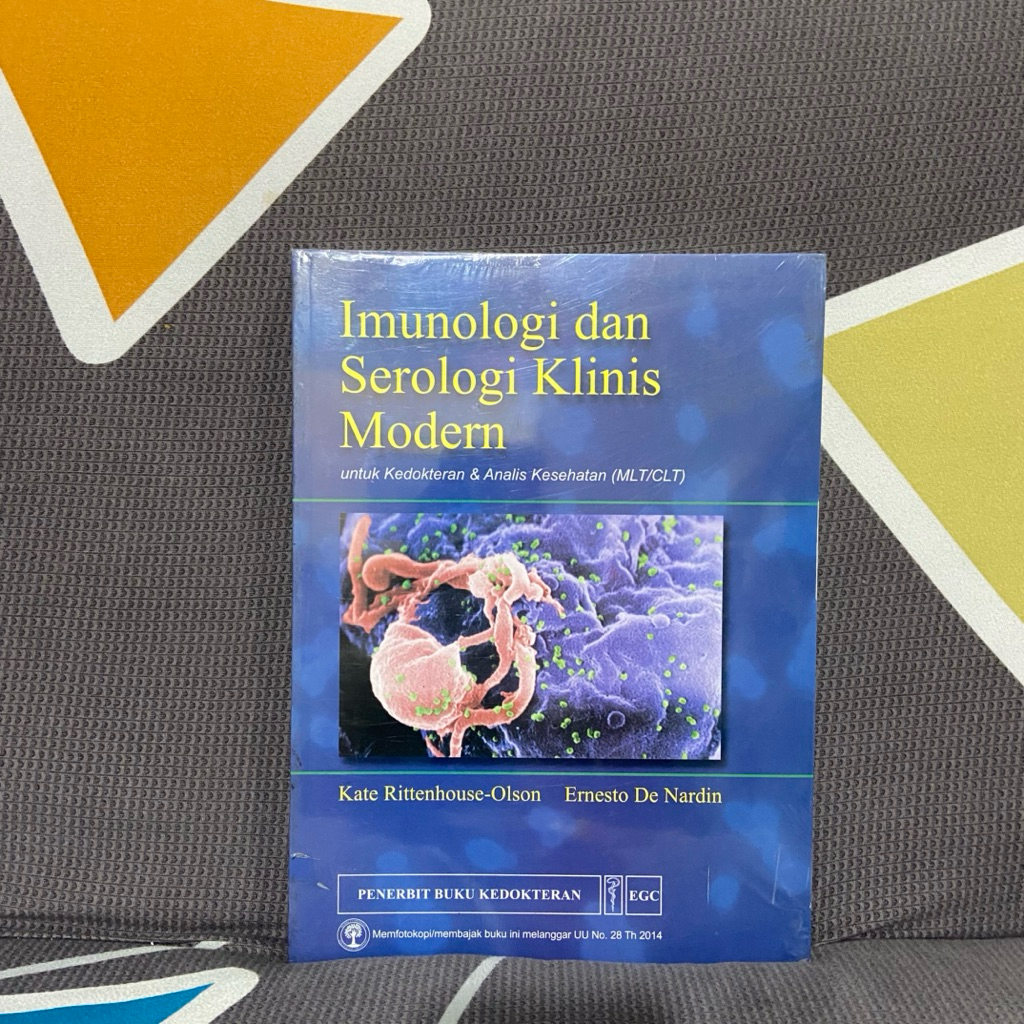 Buku Imunologi Dan Serologi Klinis Modern Untuk Kedokteran Analis Kesehatan Rittenhouse ORIGINAL