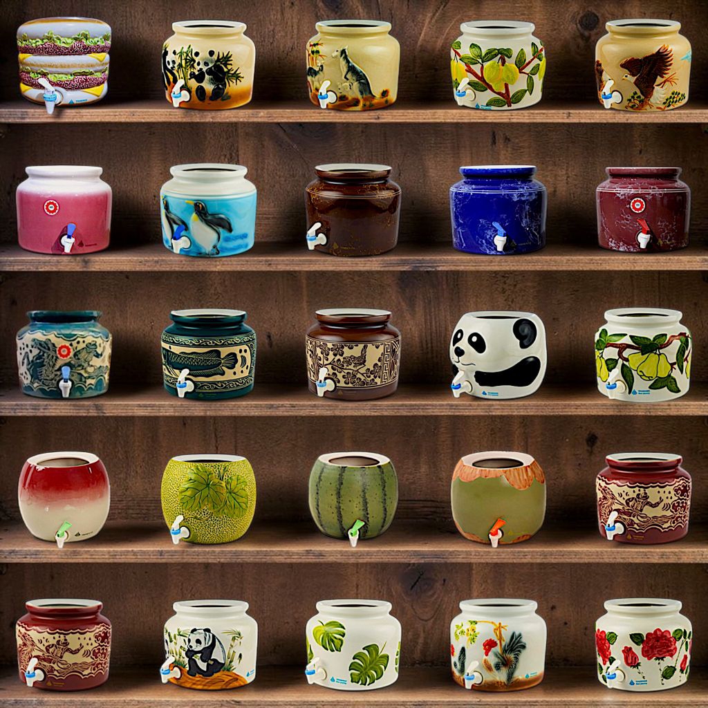 [LUAR JAWA WAJIB TAMBAH PACKING] OBRAL | TRISENSA™ CERAMICS WATER DISPENSER | Guci Galon Keramik Tri