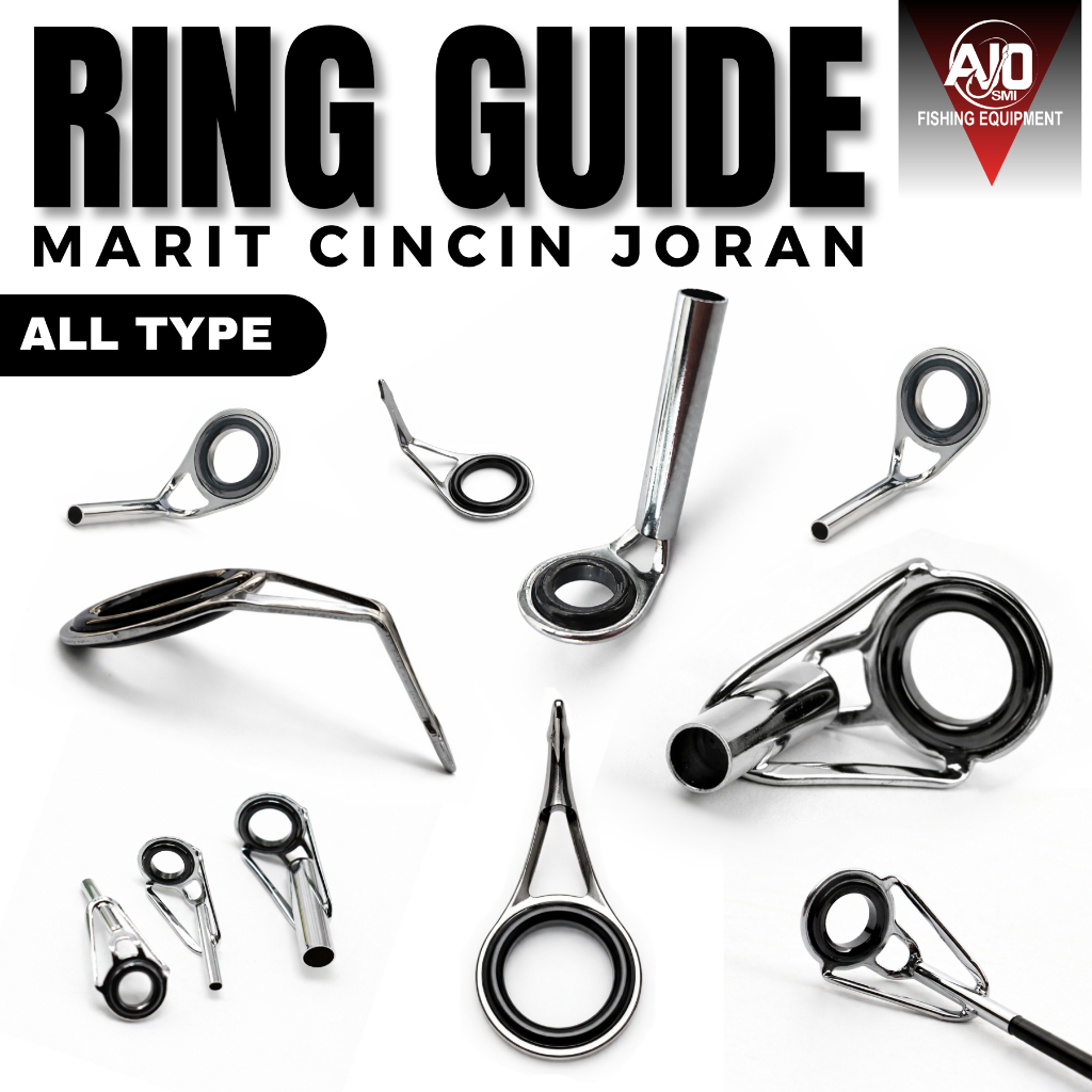 Ring Guide Cincin Joran All Size | Ring Joran Pancing Premium Anti Karat & Halus