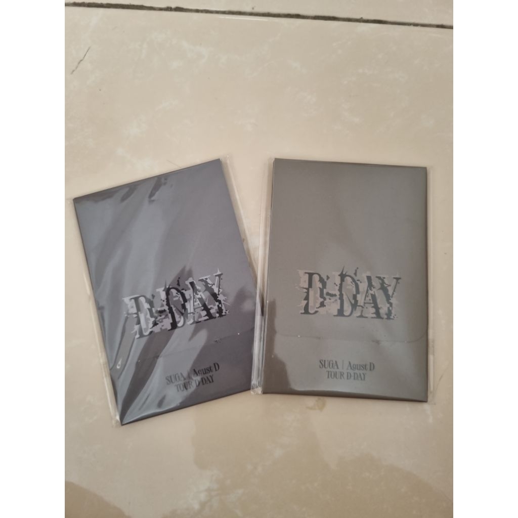 PHOTOCARD MERCH AGUST D- DAY TOUR