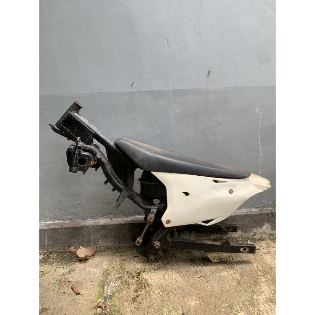 Rangka trail bebek standar GTX Yamaha vega/Jupiter