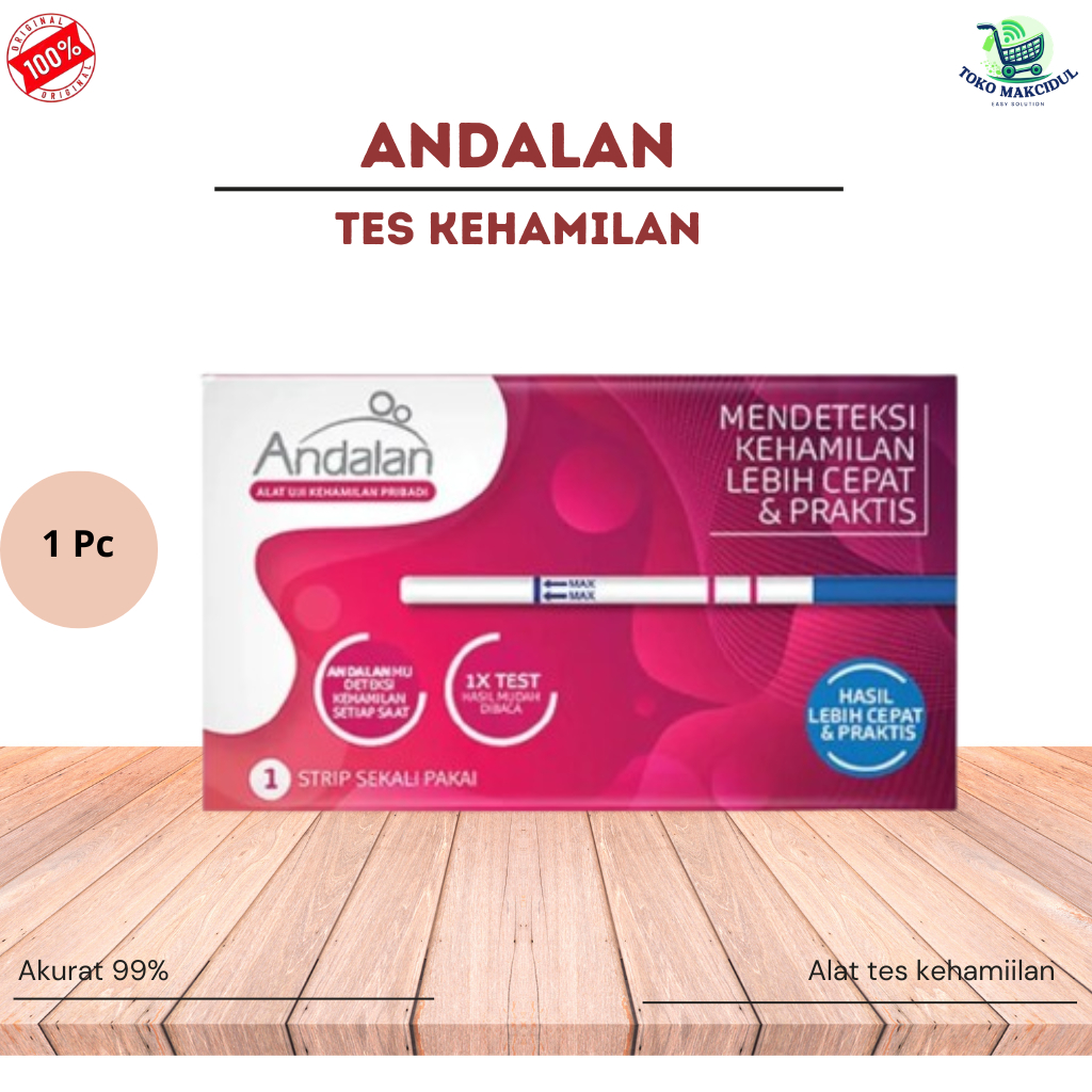 Andalan Tes Kehamilan / Test Pack , Alat Pendeteksi Kehamilan Cepat Akurat